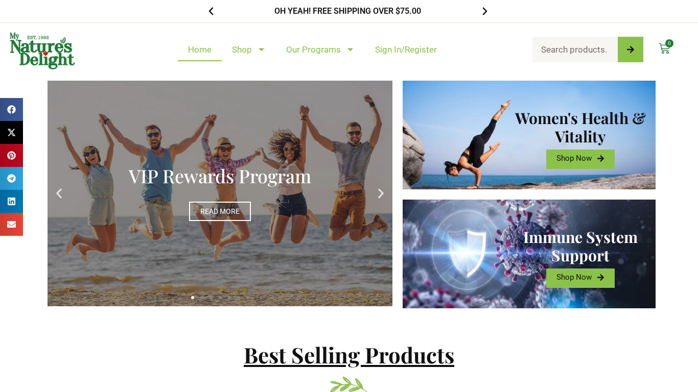 Program partnerski My Nature's Delight