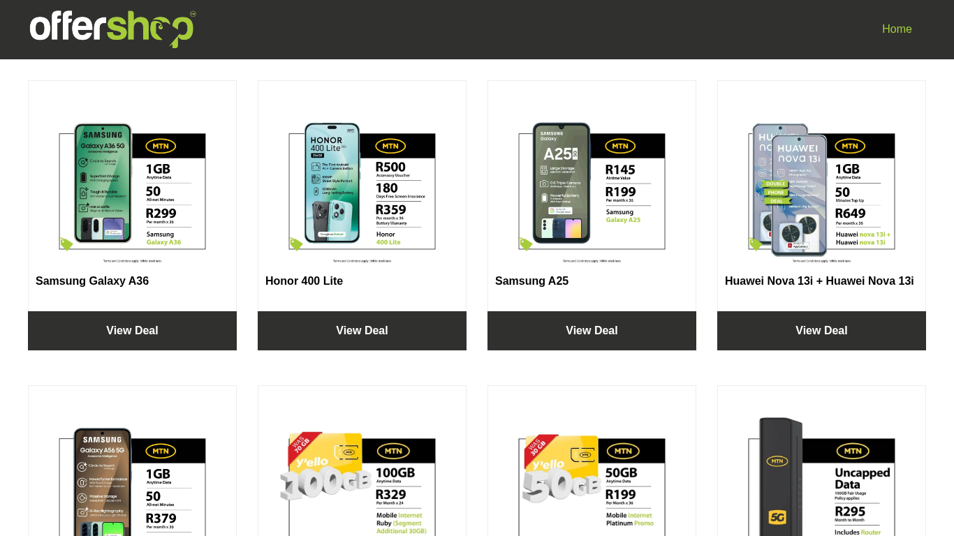 Program partnerski Offershop