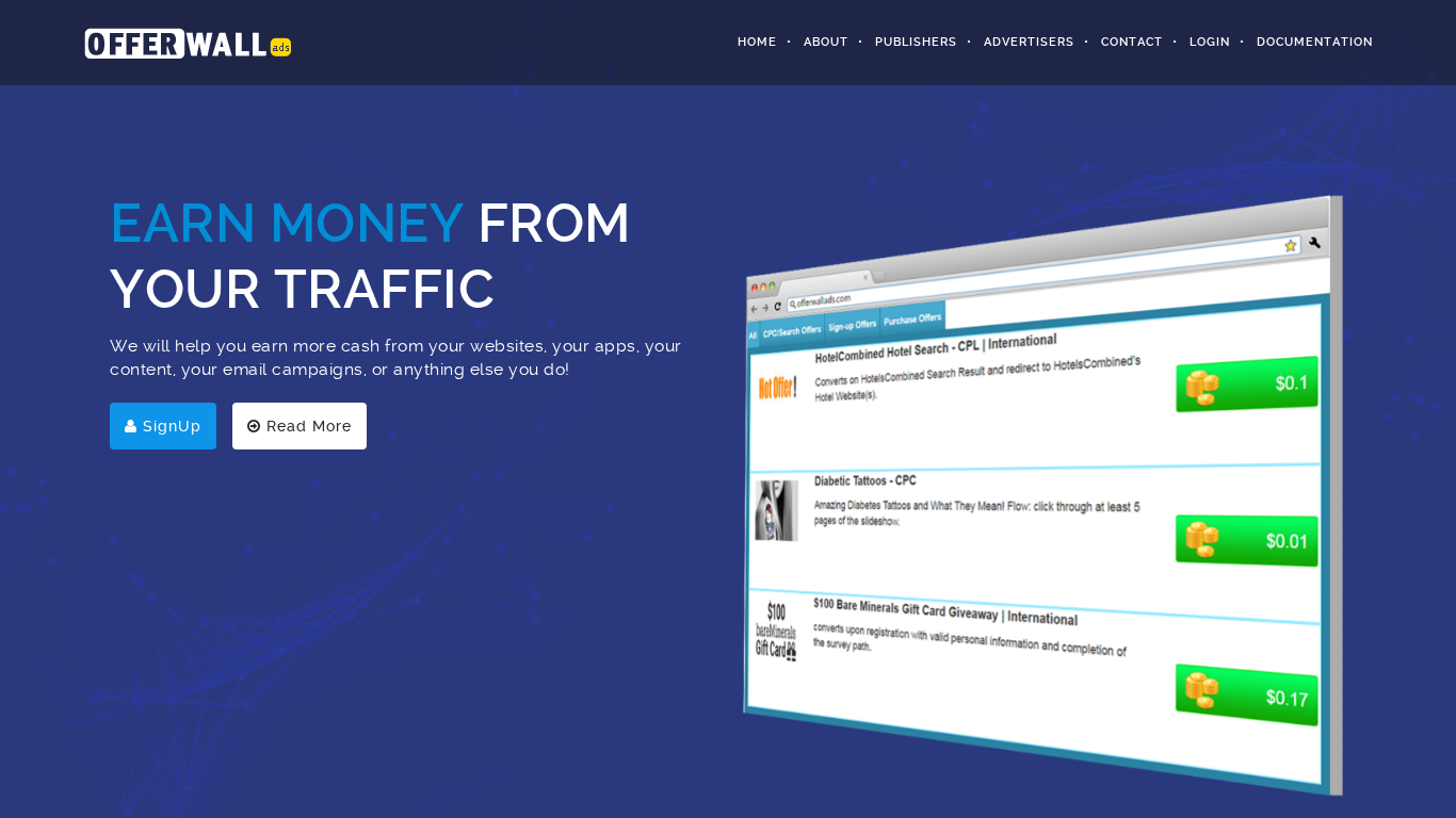 Program partnerski OfferWallAds