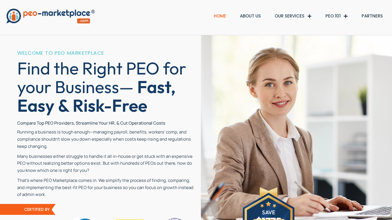 Program partnerski PEO Marketplace Brand Partner