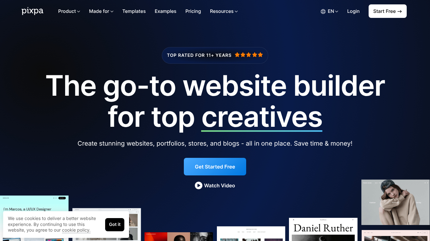 Program partnerski Pixpa Affiliate