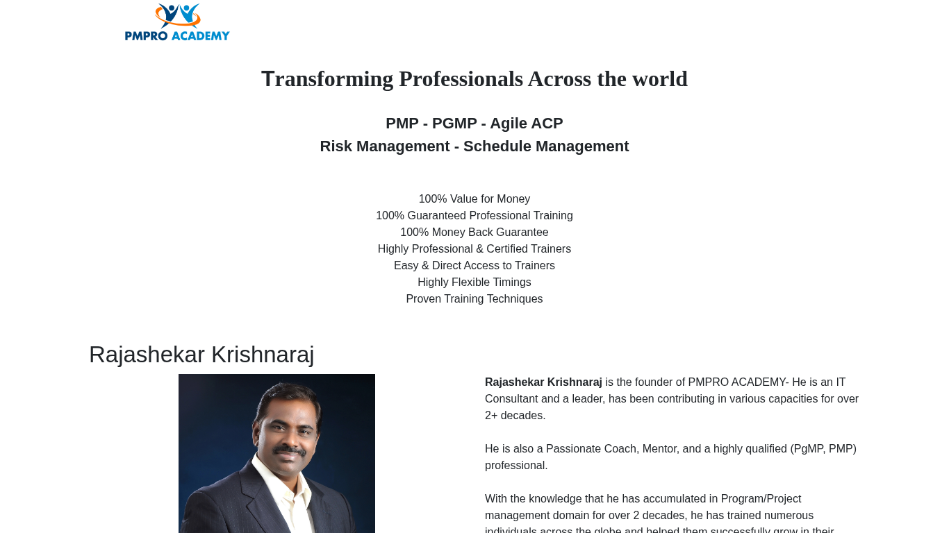 Program partnerski PM PRO Academy