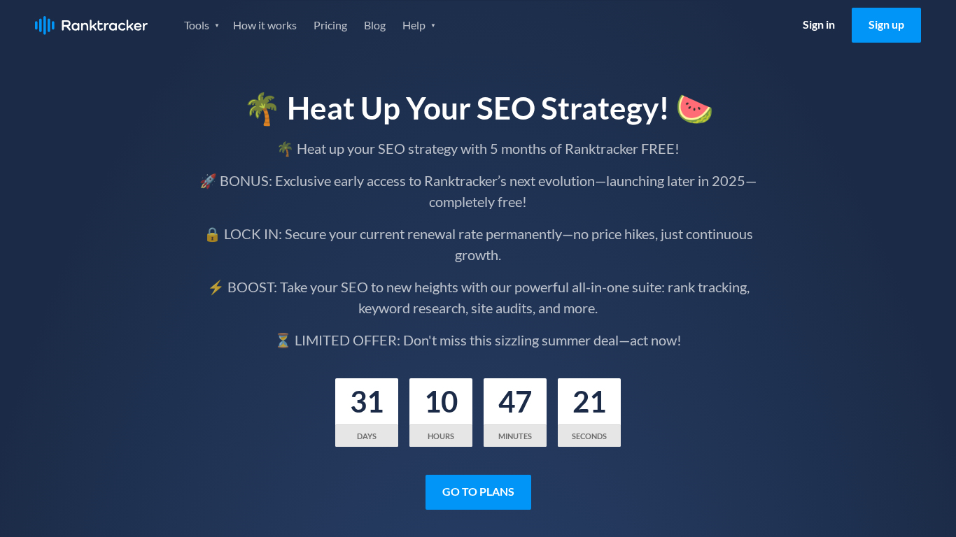 Program partnerski Ranktracker