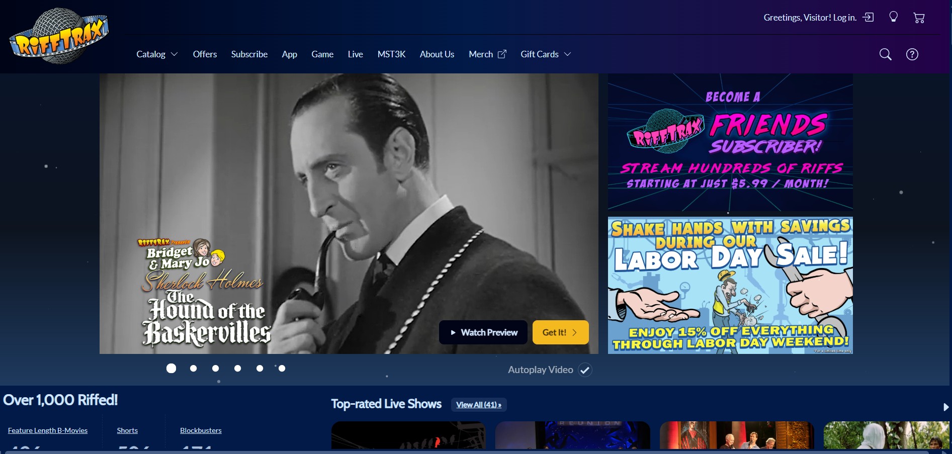 Program partnerski RiffTrax