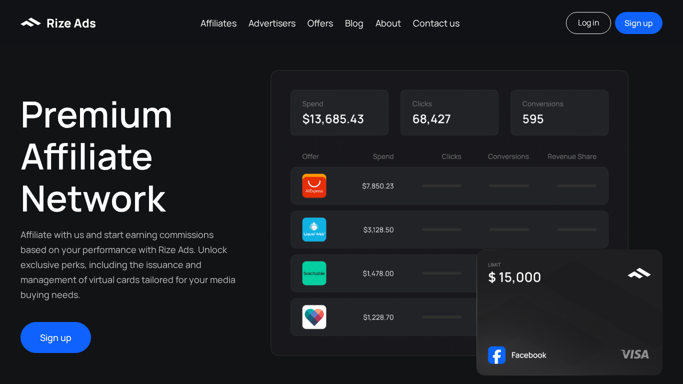 Program partnerski Rize Ads