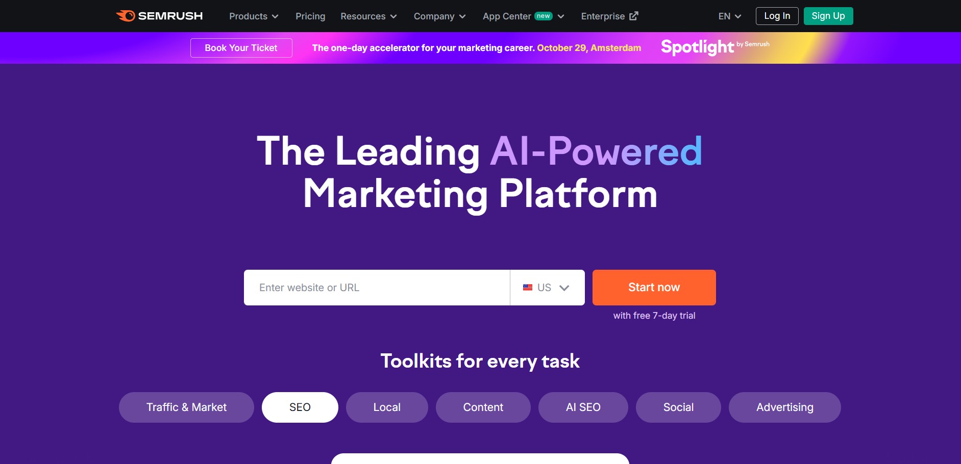 Program partnerski Semrush