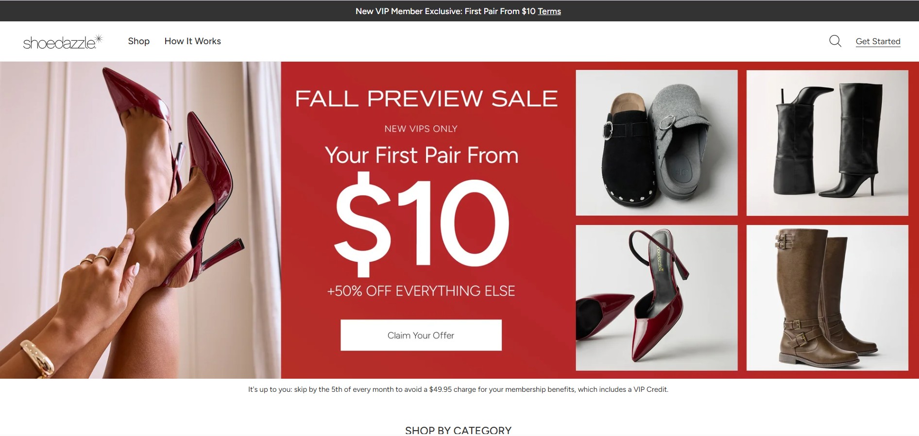 Program partnerski ShoeDazzle