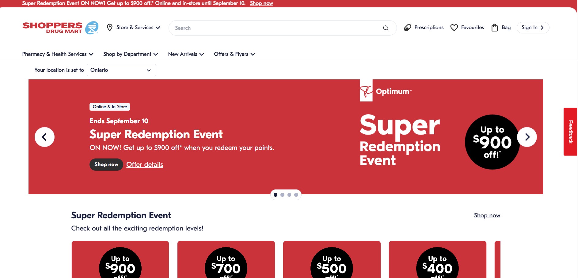 Program partnerski Shoppers Drug Mart