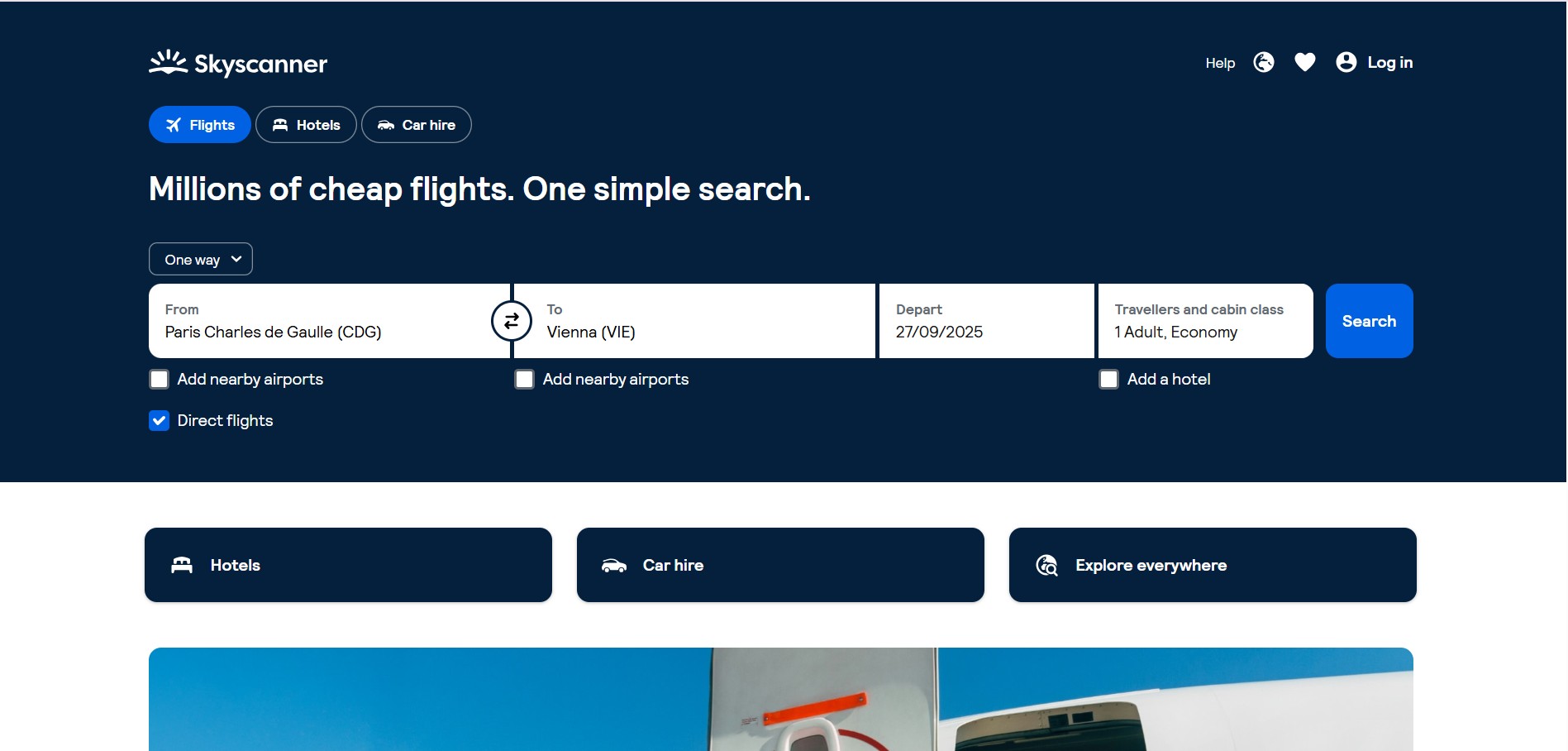 Program partnerski Skyscanner