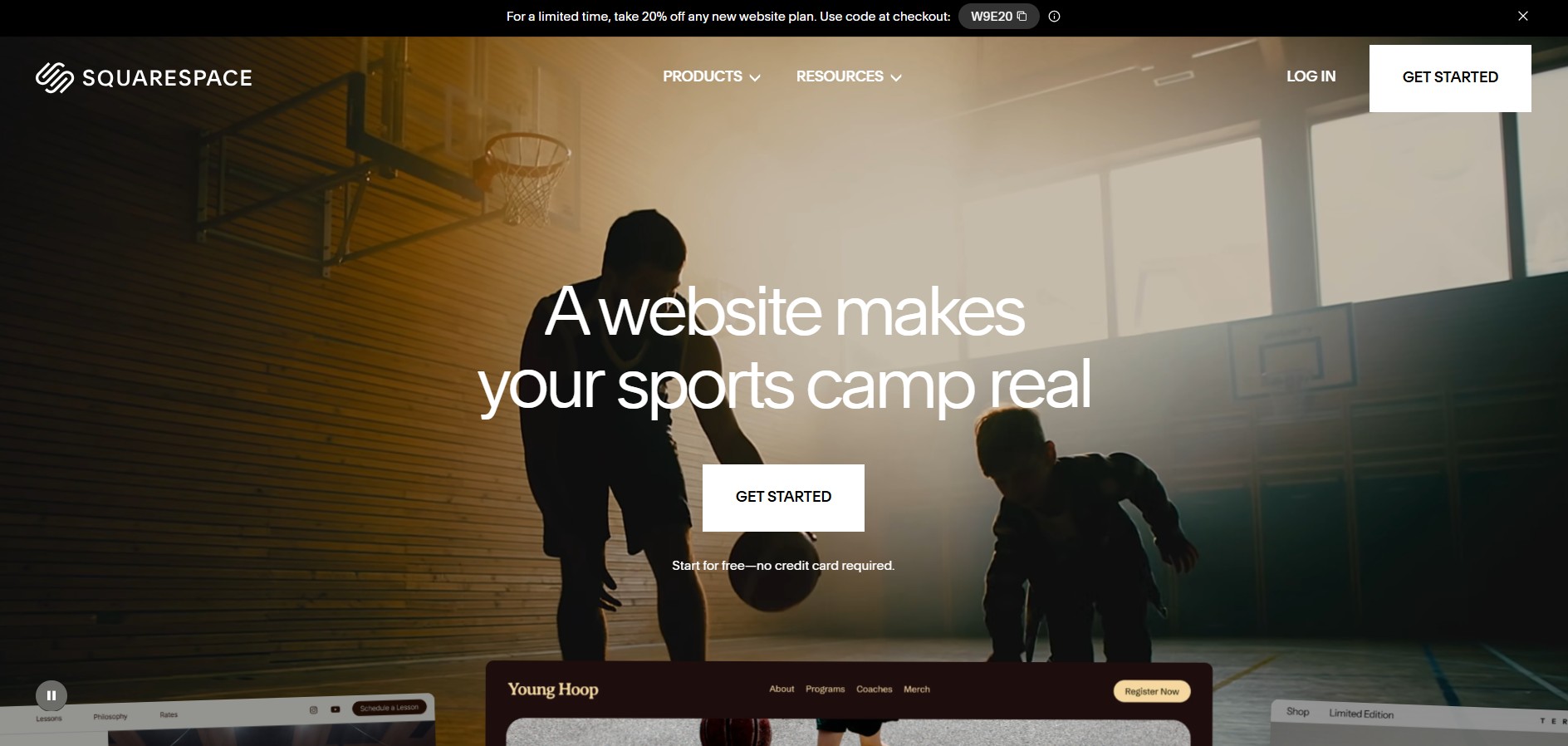 Program partnerski Squarespace