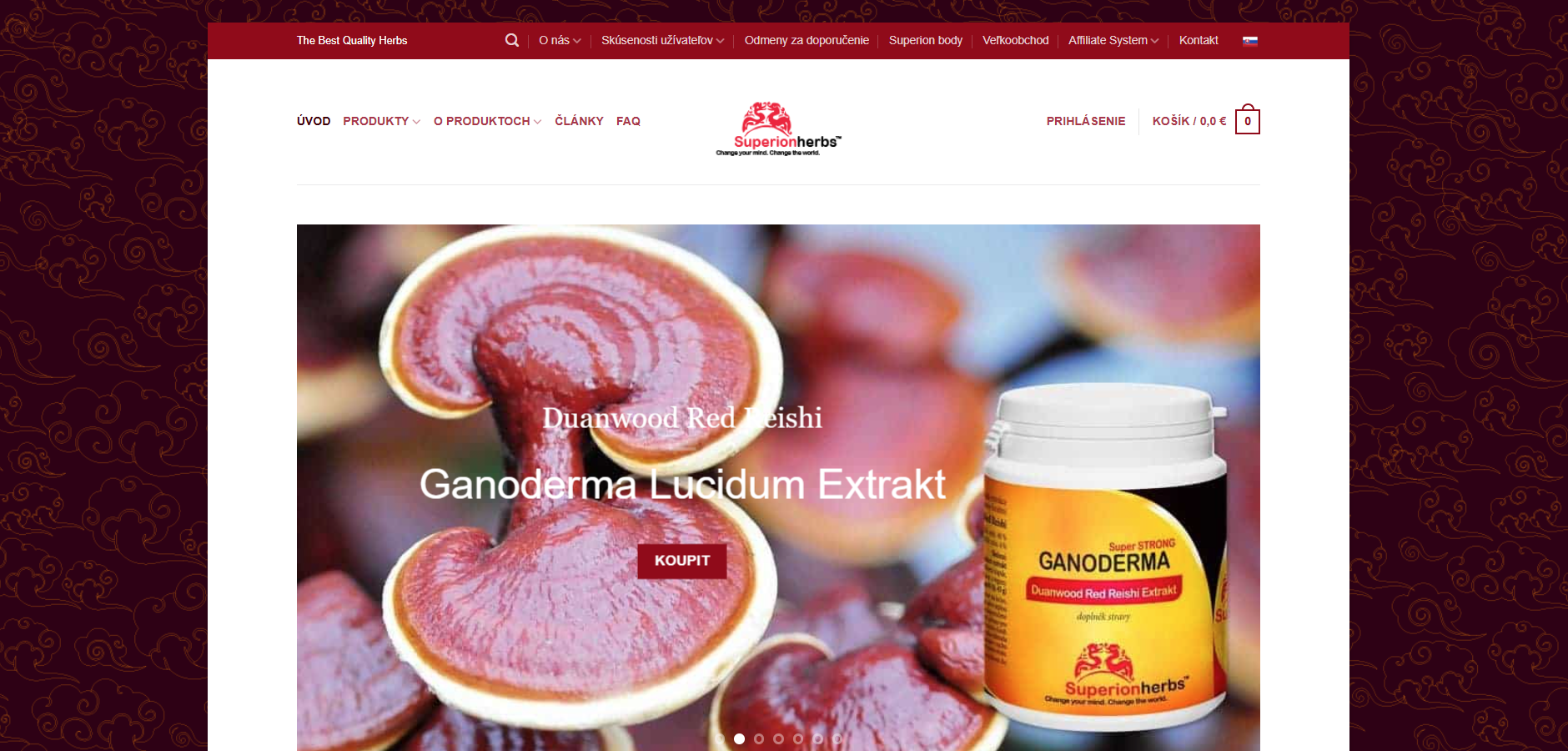 Program partnerski Superionherbs