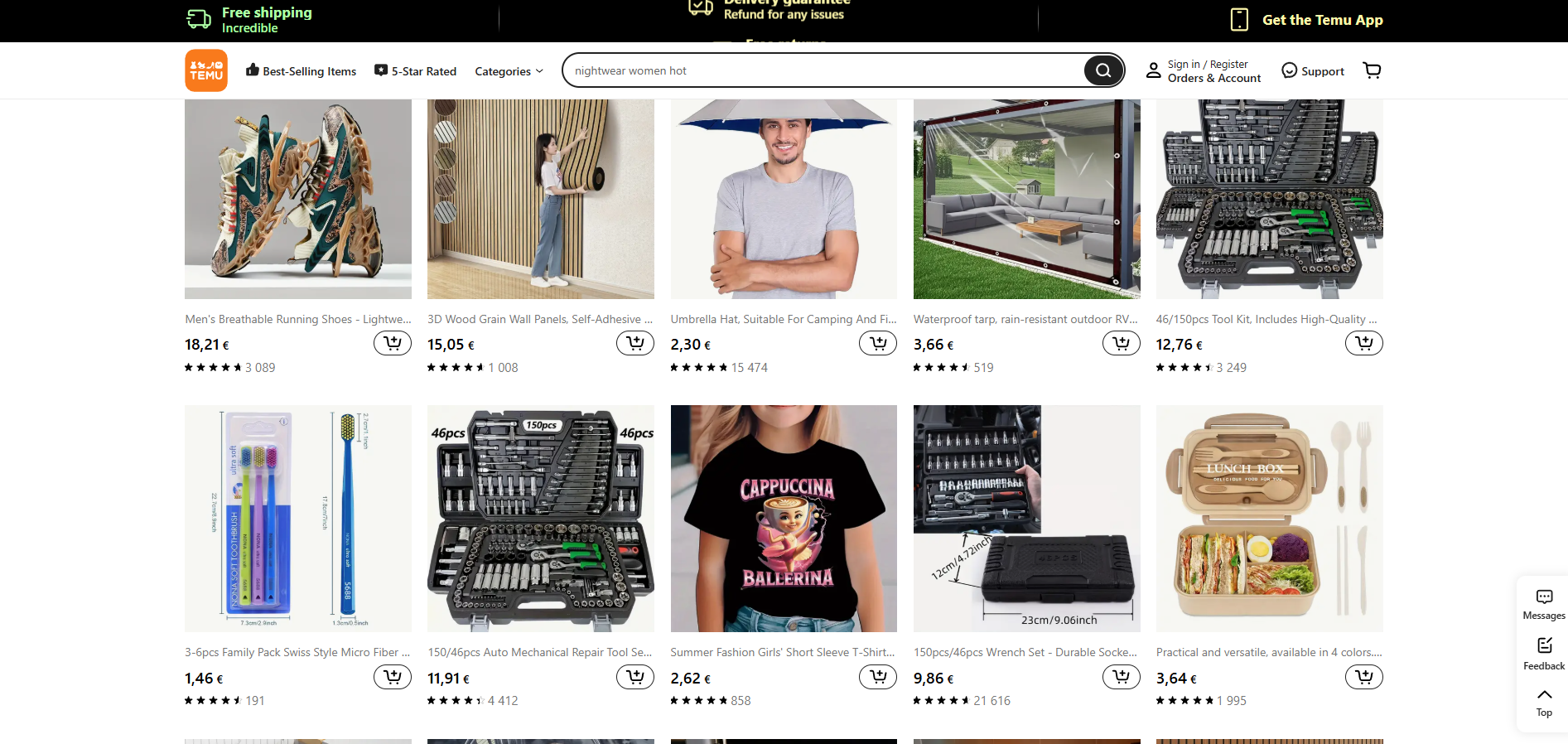 Program partnerski Temu Europe