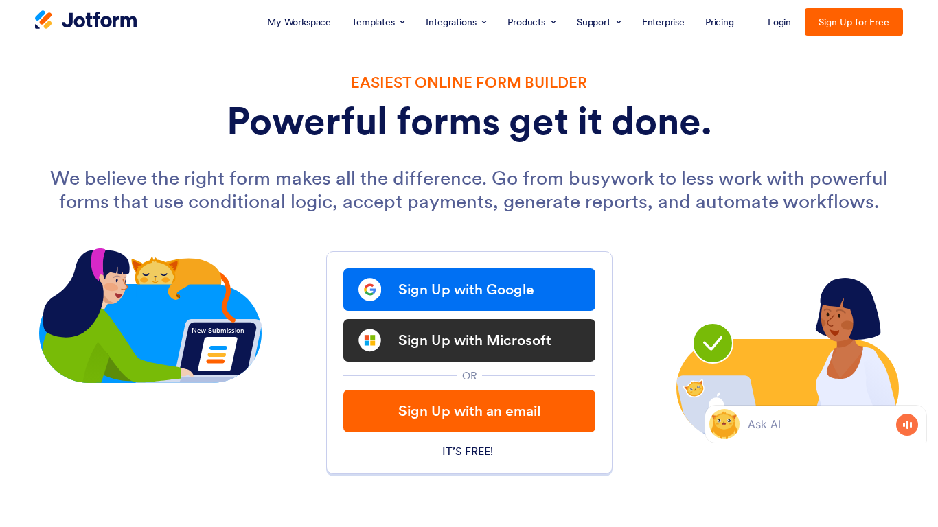 Program partnerski Jotform