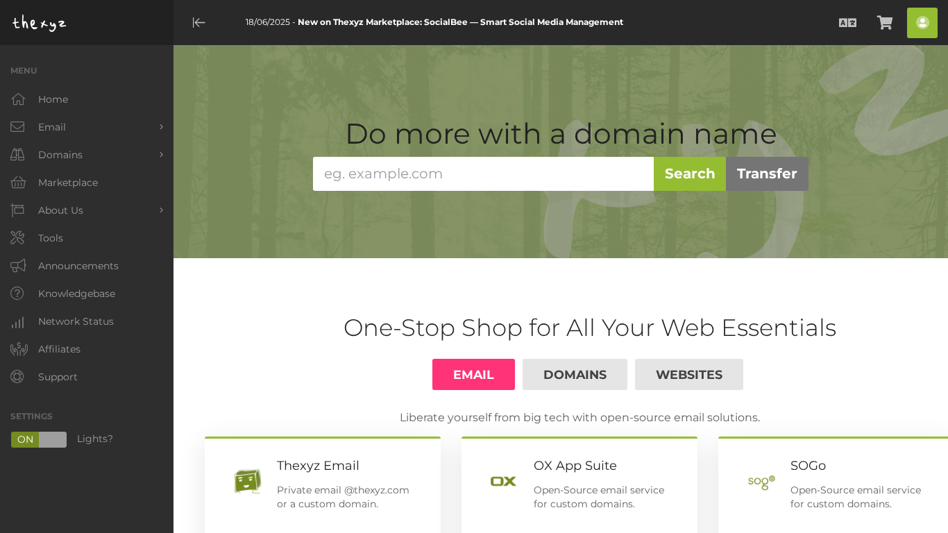 Program partnerski Thexyz