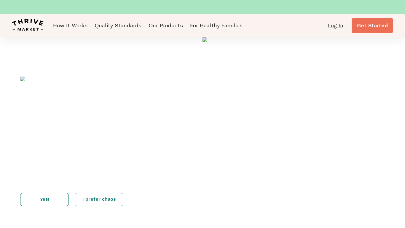 Program partnerski Thrive Market