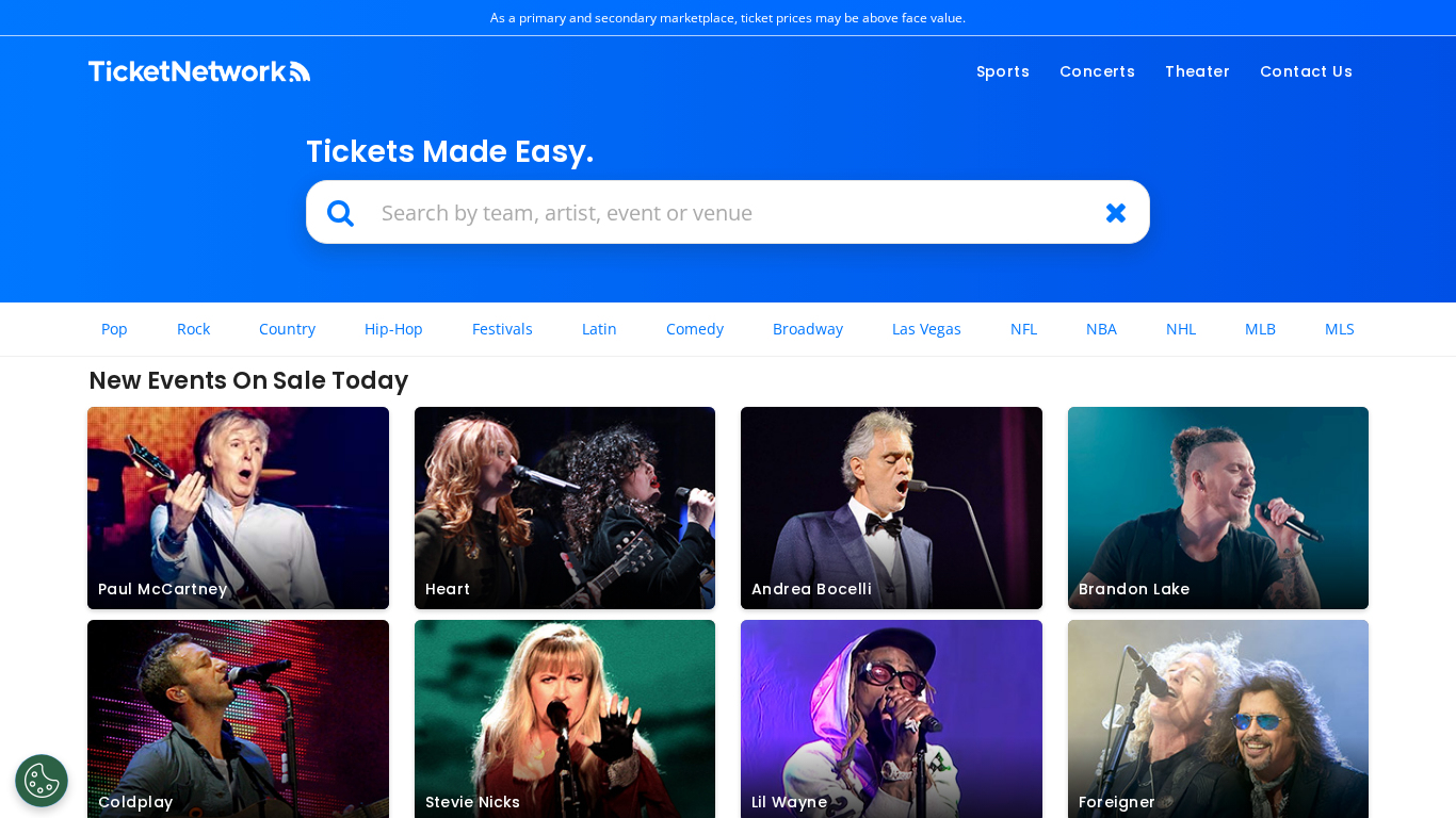 Program partnerski TicketNetwork