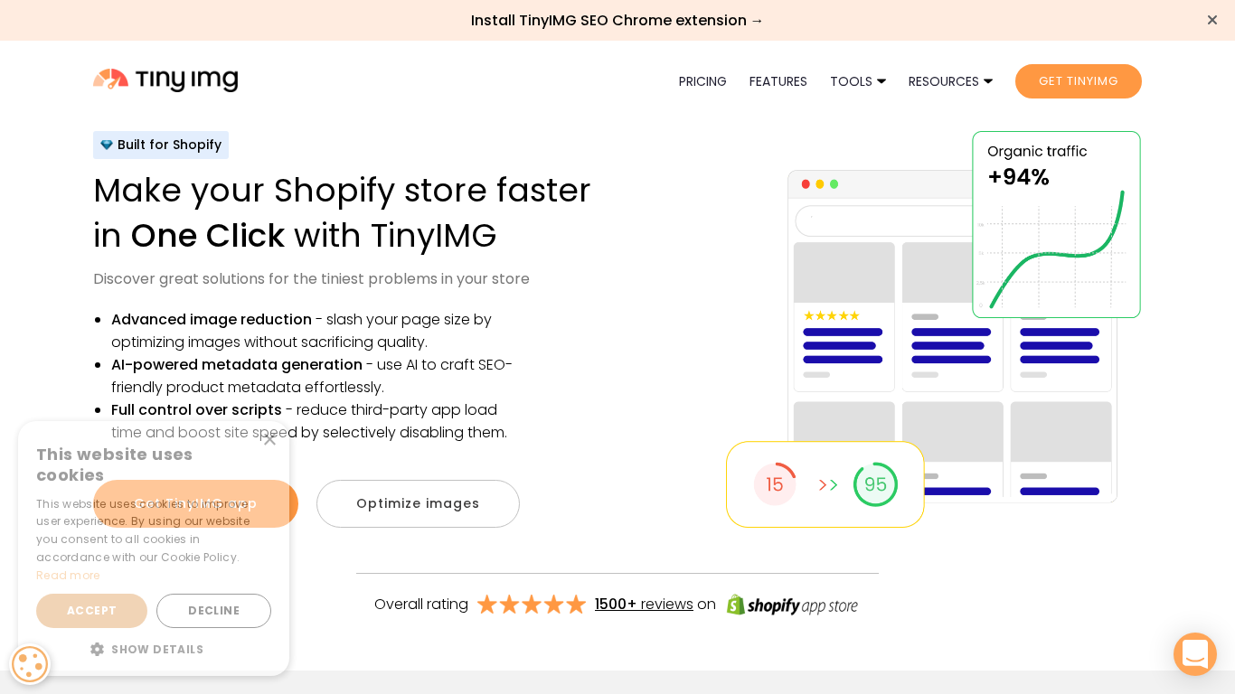 Program partnerski TinyIMG