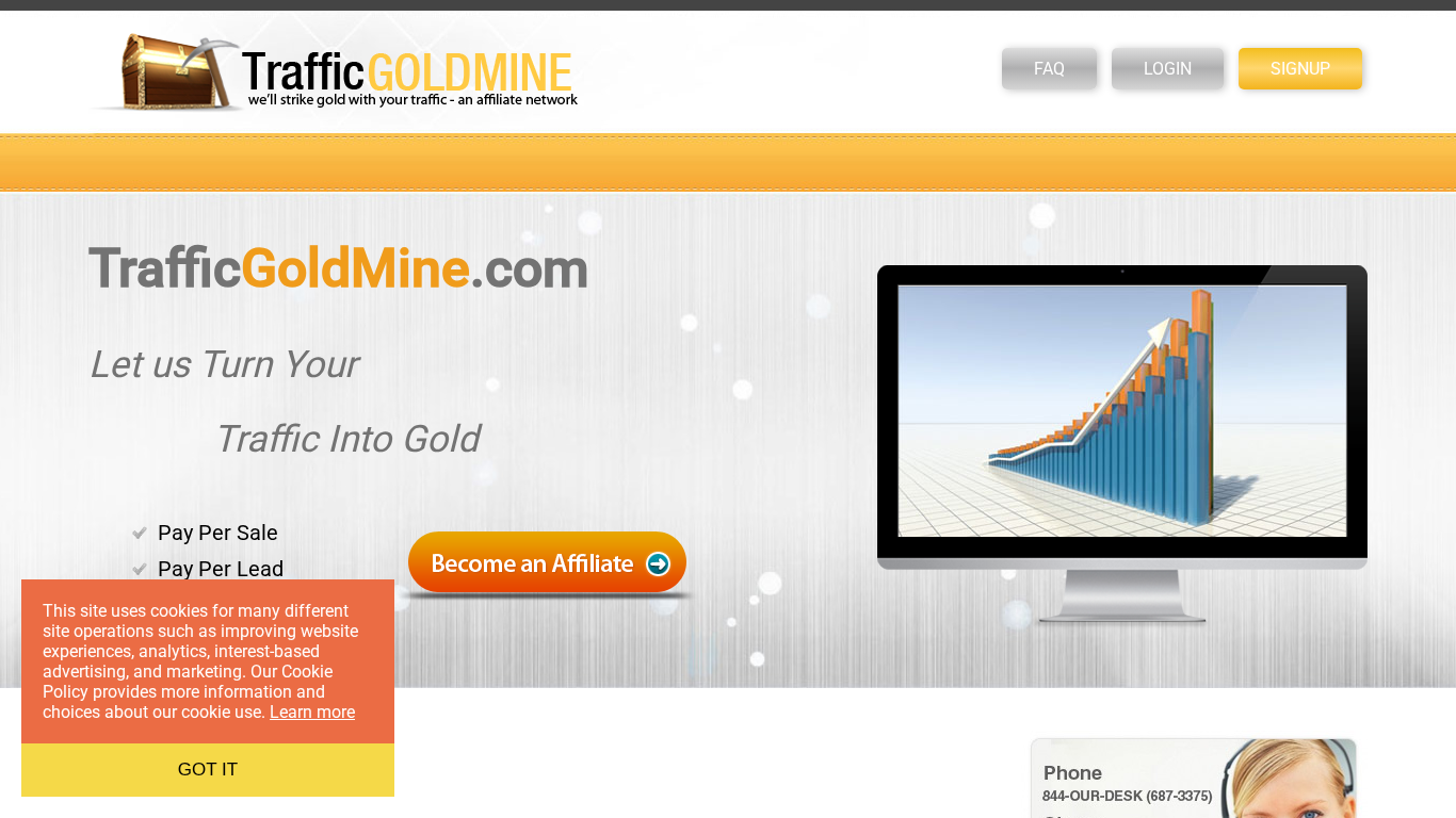 Program partnerski TrafficGoldmine