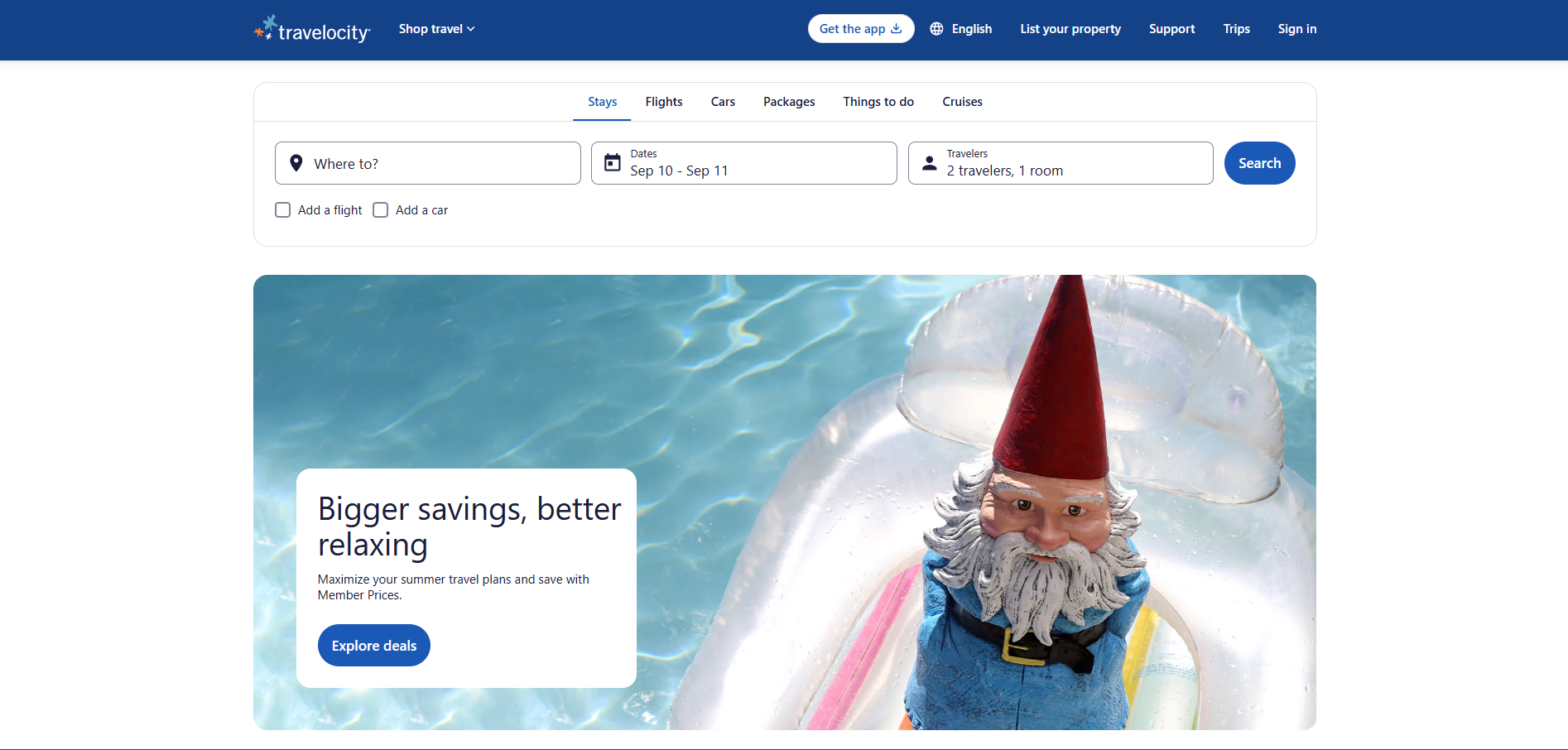 Program partnerski Travelocity