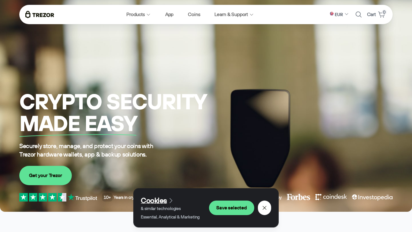 Program partnerski Trezor