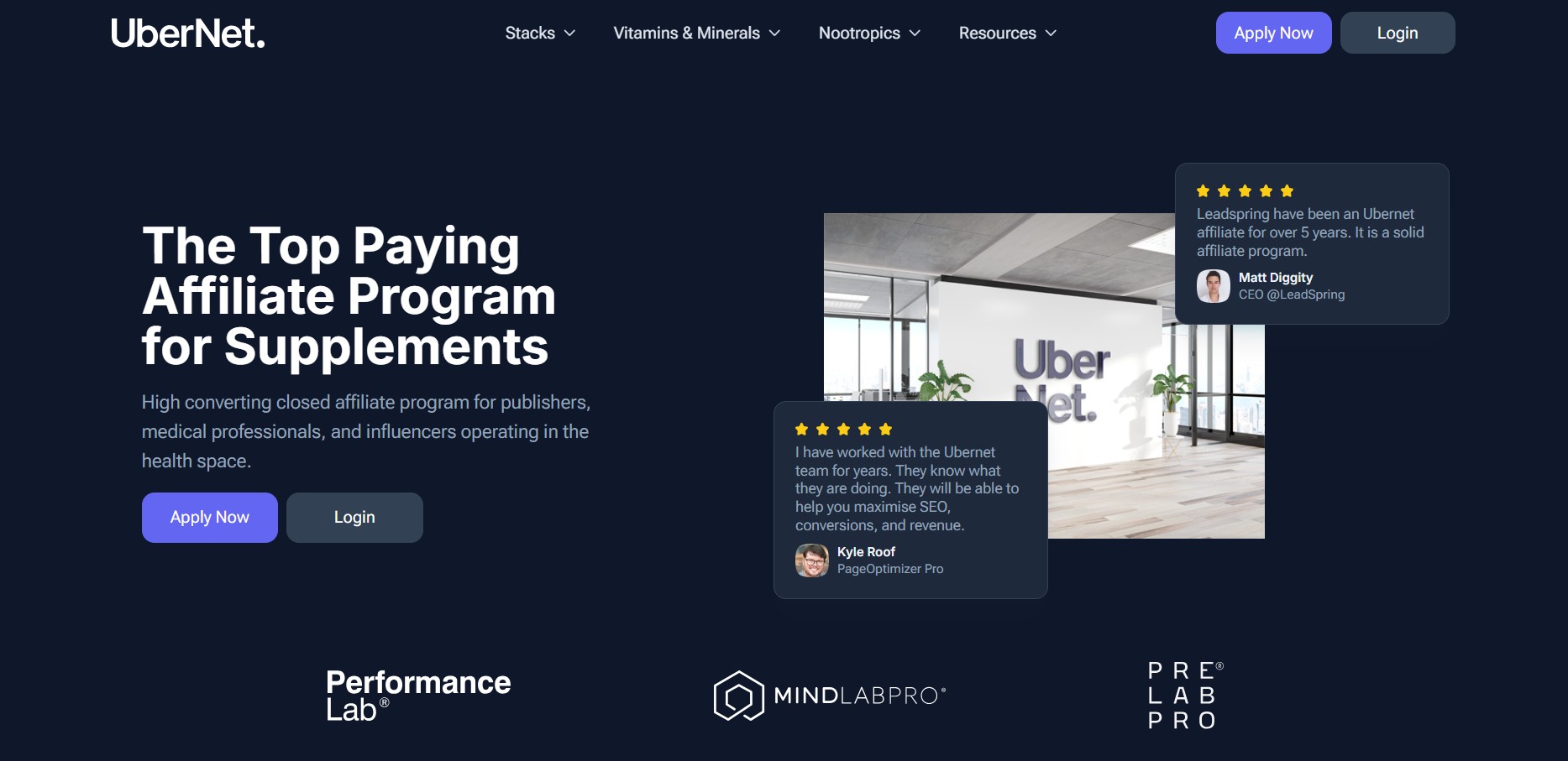 Program partnerski Performance Lab