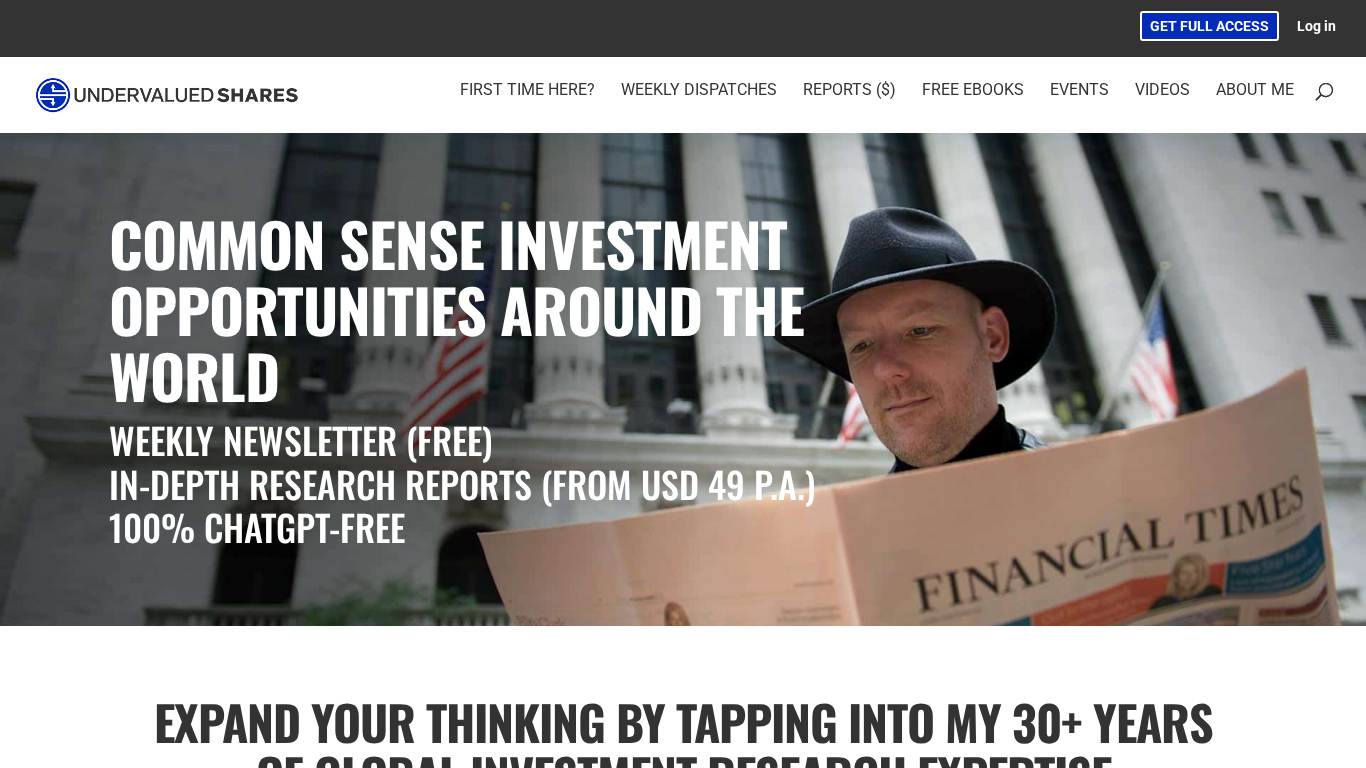 Program partnerski Undervalued Stocks