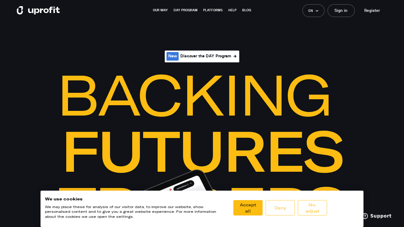 Program partnerski Uprofit Trader