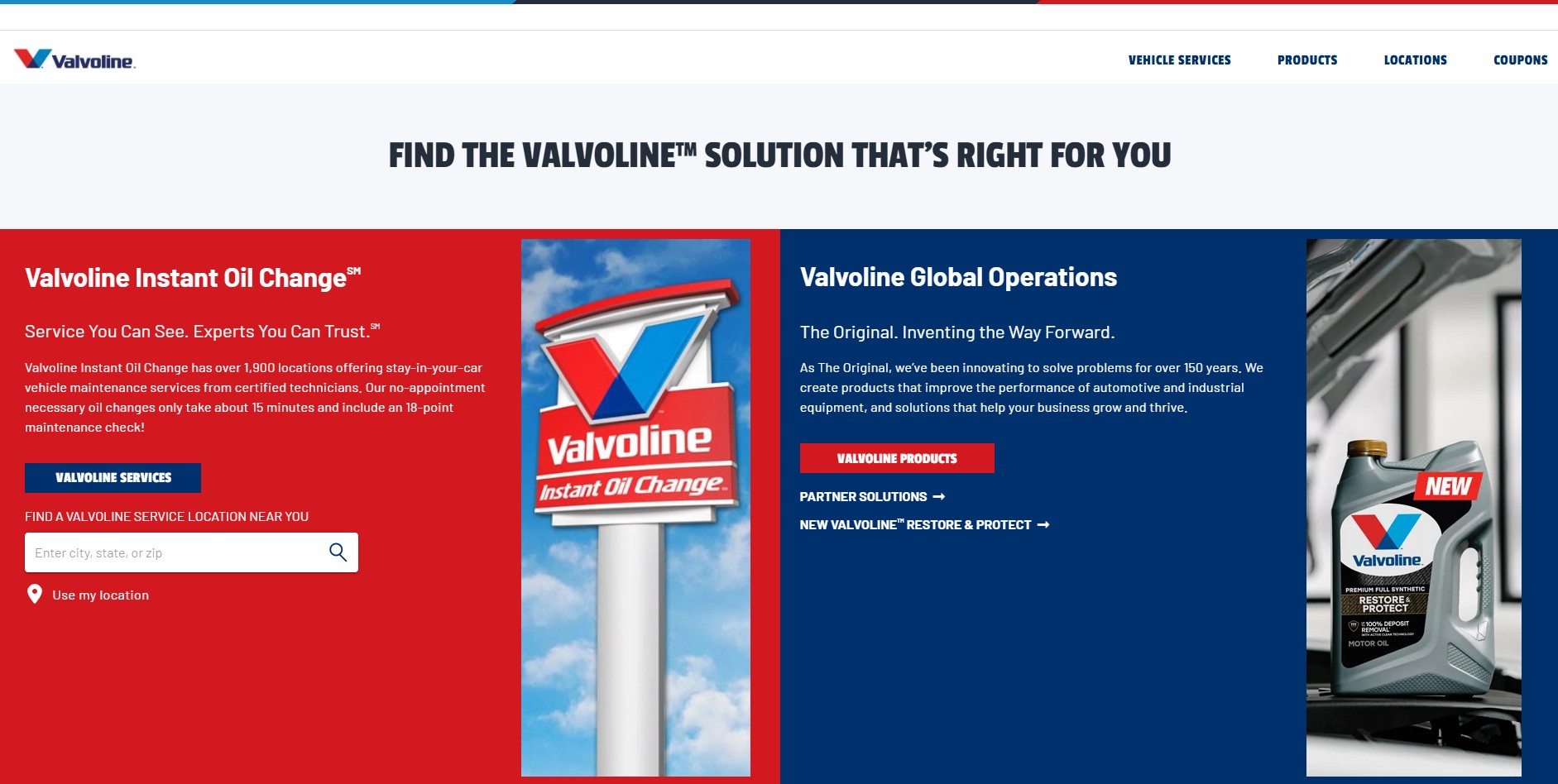 Program partnerski Valvoline