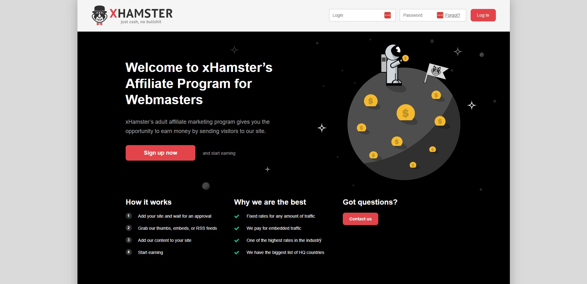 Program partnerski xHamster
