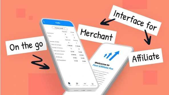 Grafika przedstawiająca stronę główną Post Affiliate Pro.