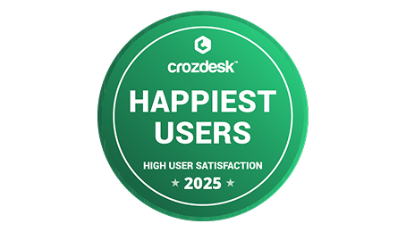 Nagrody Post Affiliate Pro: Happiest Users 2025 przyznane przez Crozdesk