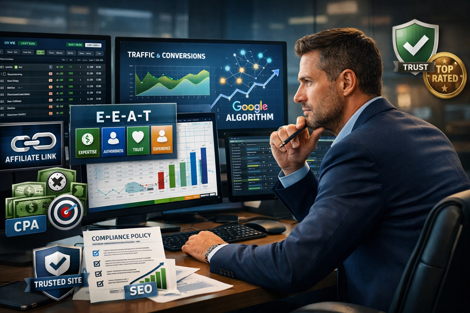 Aktualizacje algorytmu Google i strony afiliacyjne bukmacherskie: Przewodnik przetrwania