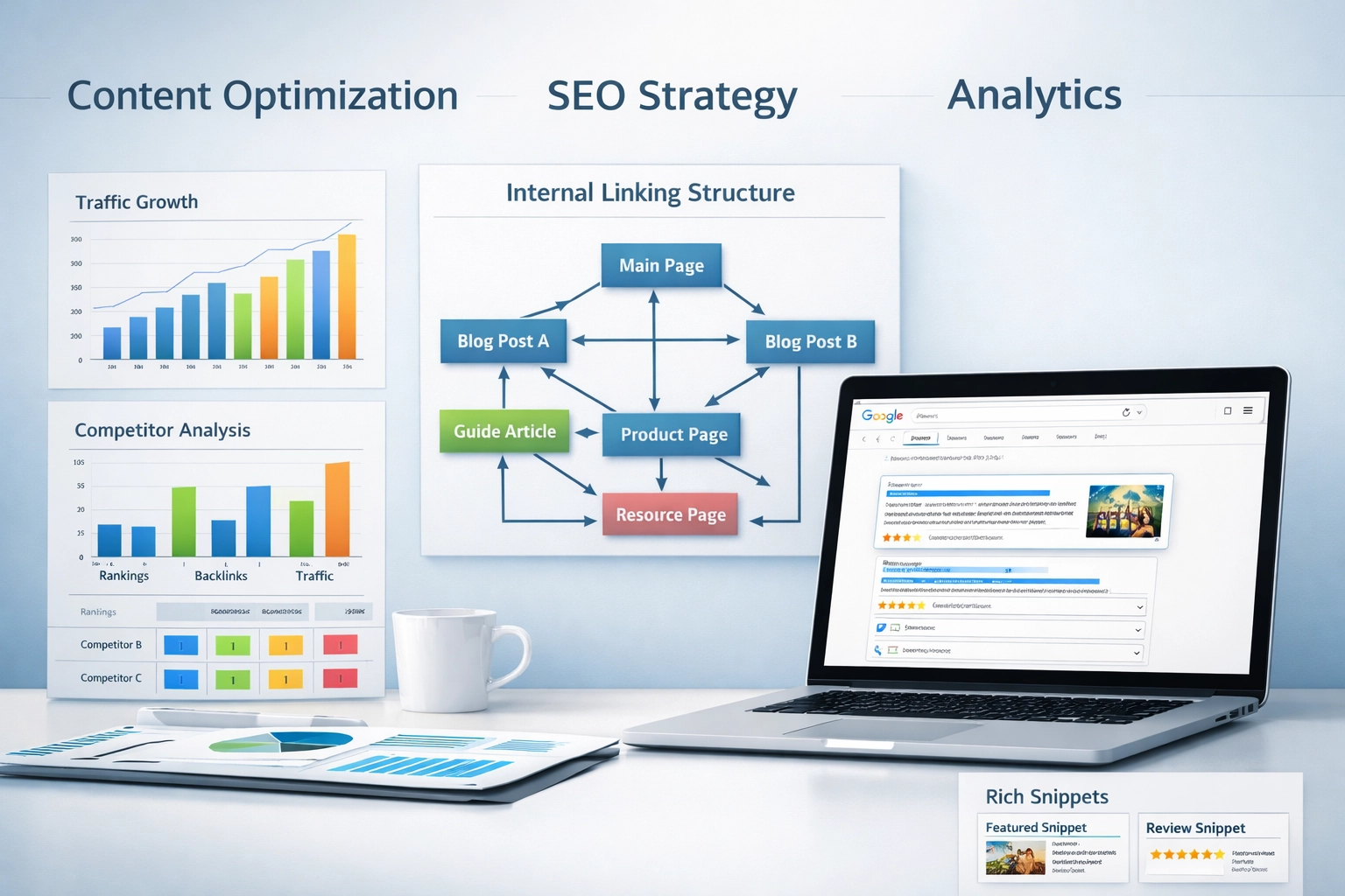 Strategia optymalizacji treści: 7 sprawdzonych technik na poprawę pozycji w rankingach