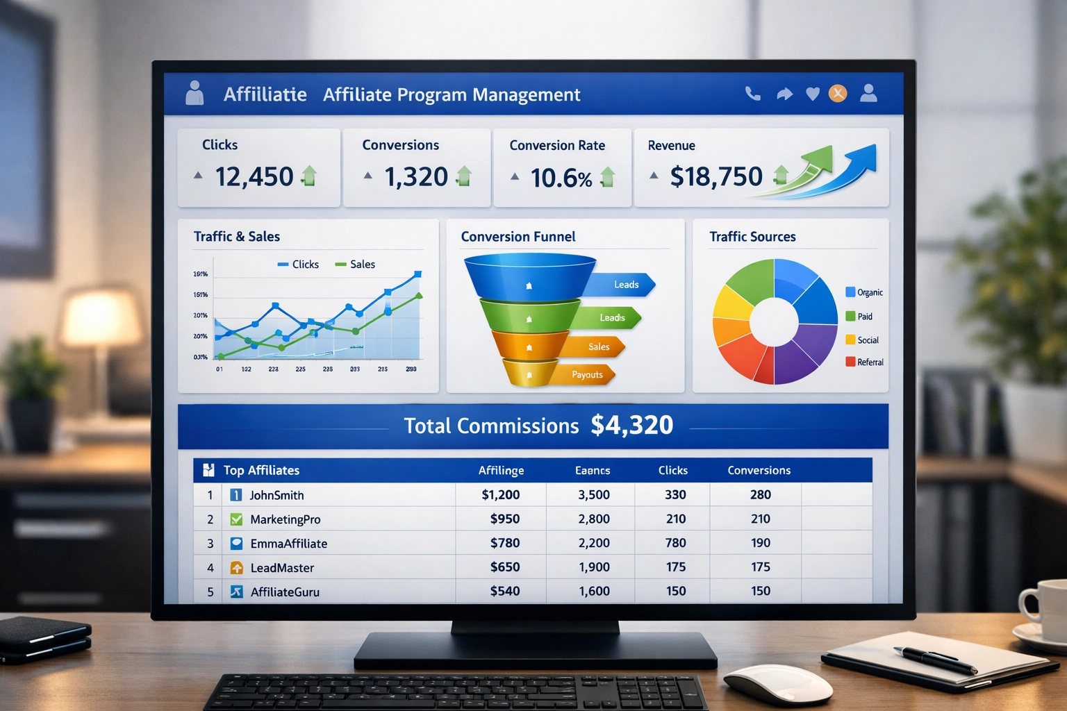 Jak Post Affiliate Pro pomaga zarządzać programami