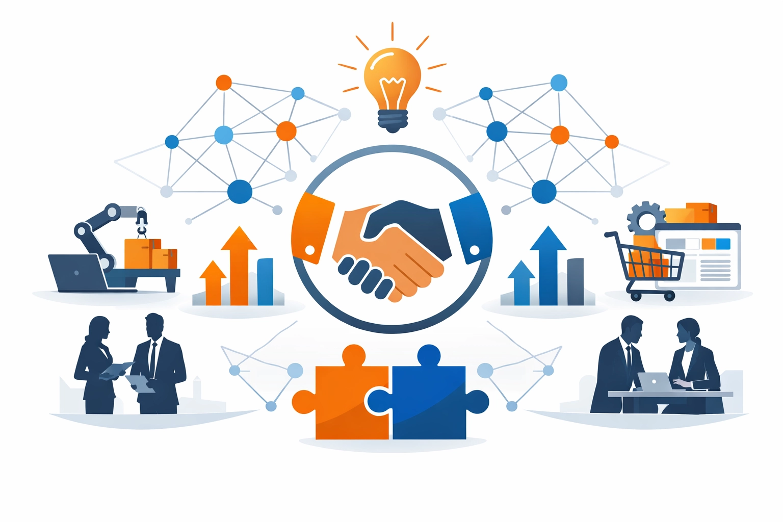 Strategiczna współpraca partnerska w biznesie