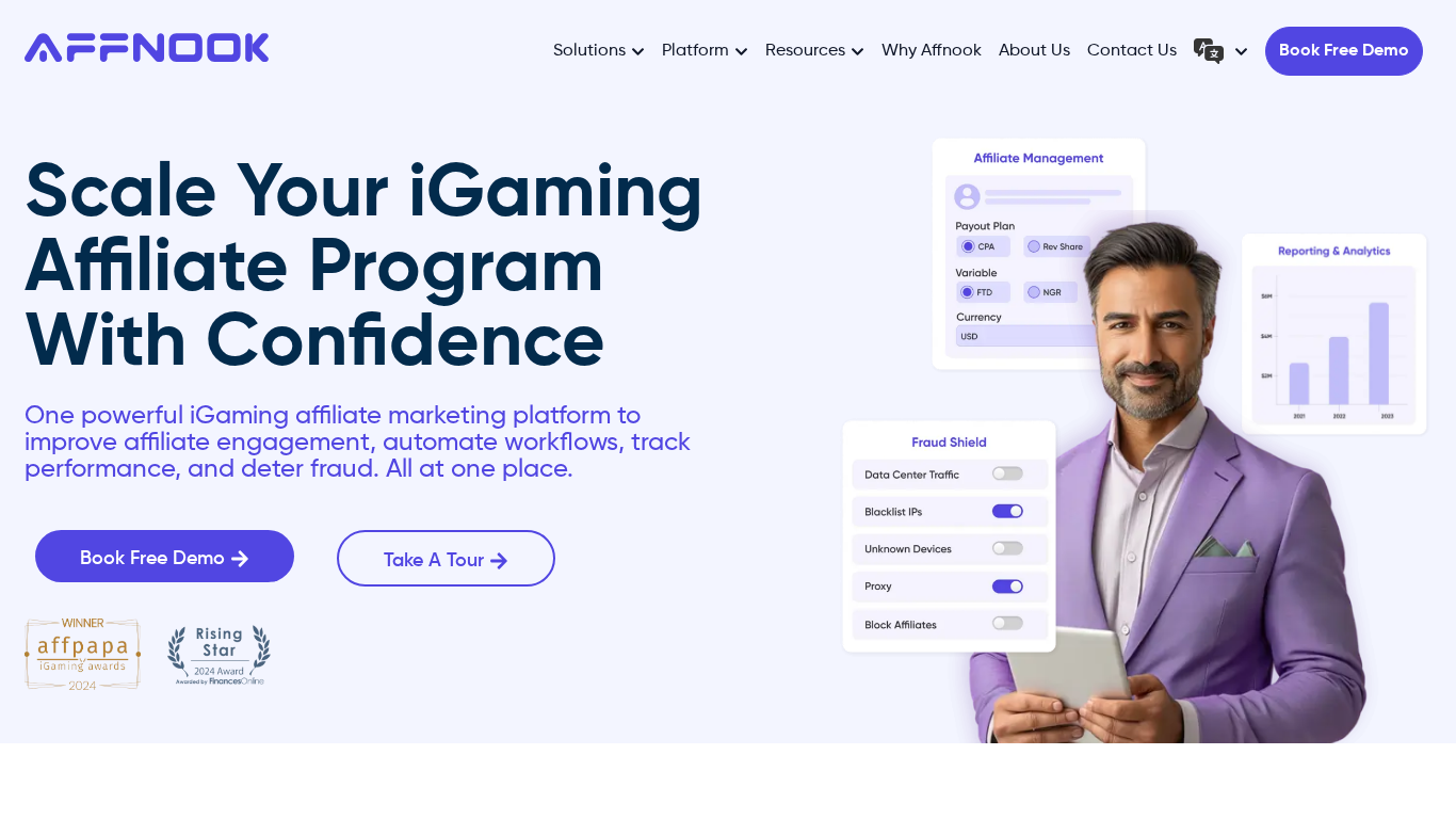 Platforma ochrony antyfraudowej Affnook