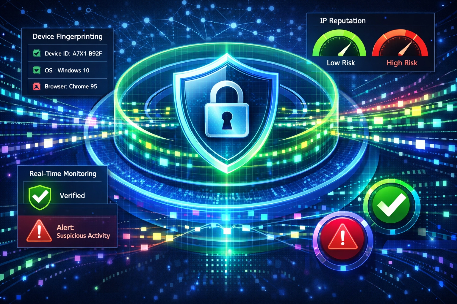 Wielowarstwowa technologia wykrywania oszustw z AI i wizualizacją uczenia maszynowego