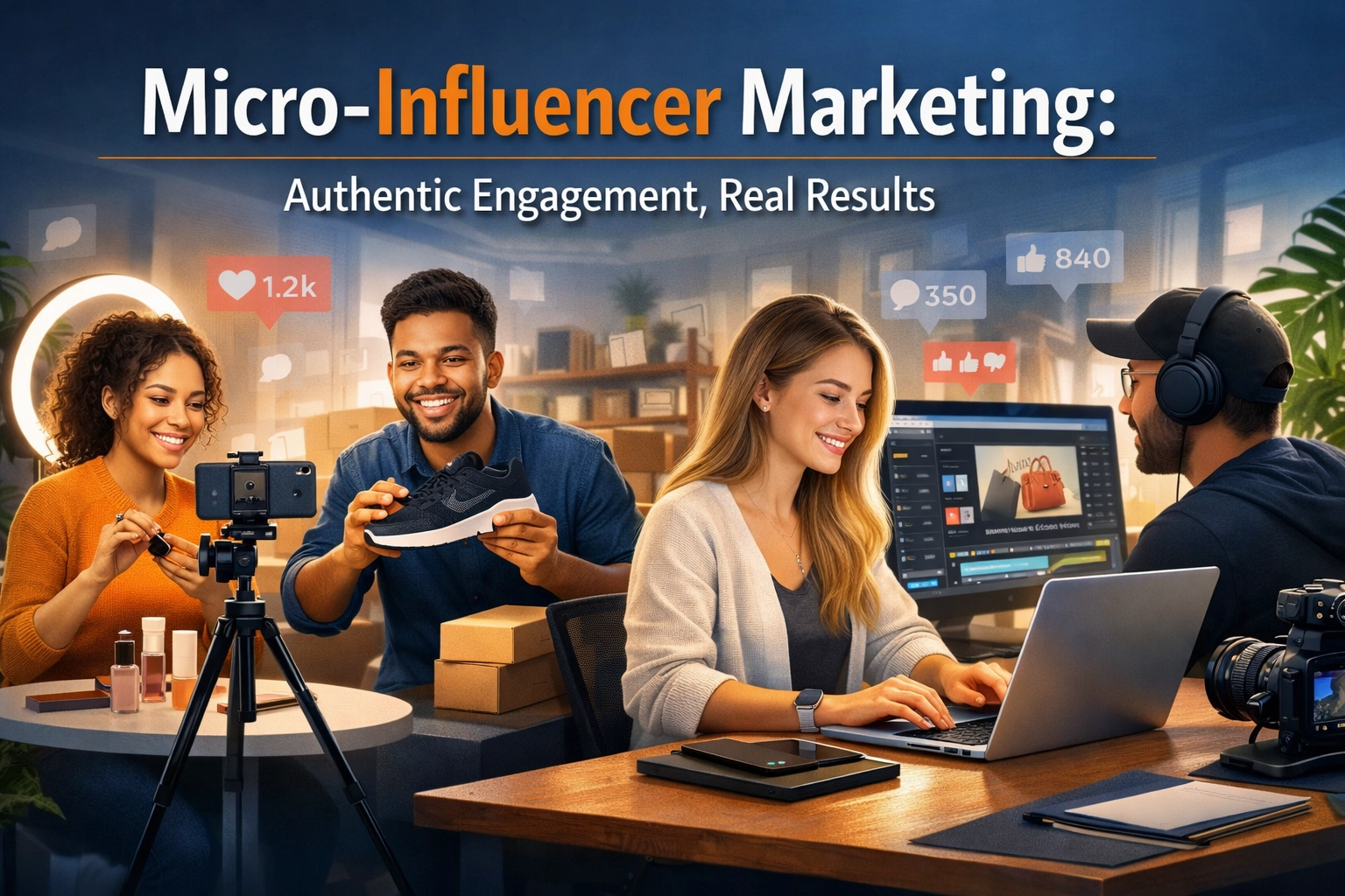 Korzyści ze współpracy z mikroinfluencerami zamiast celebrytami