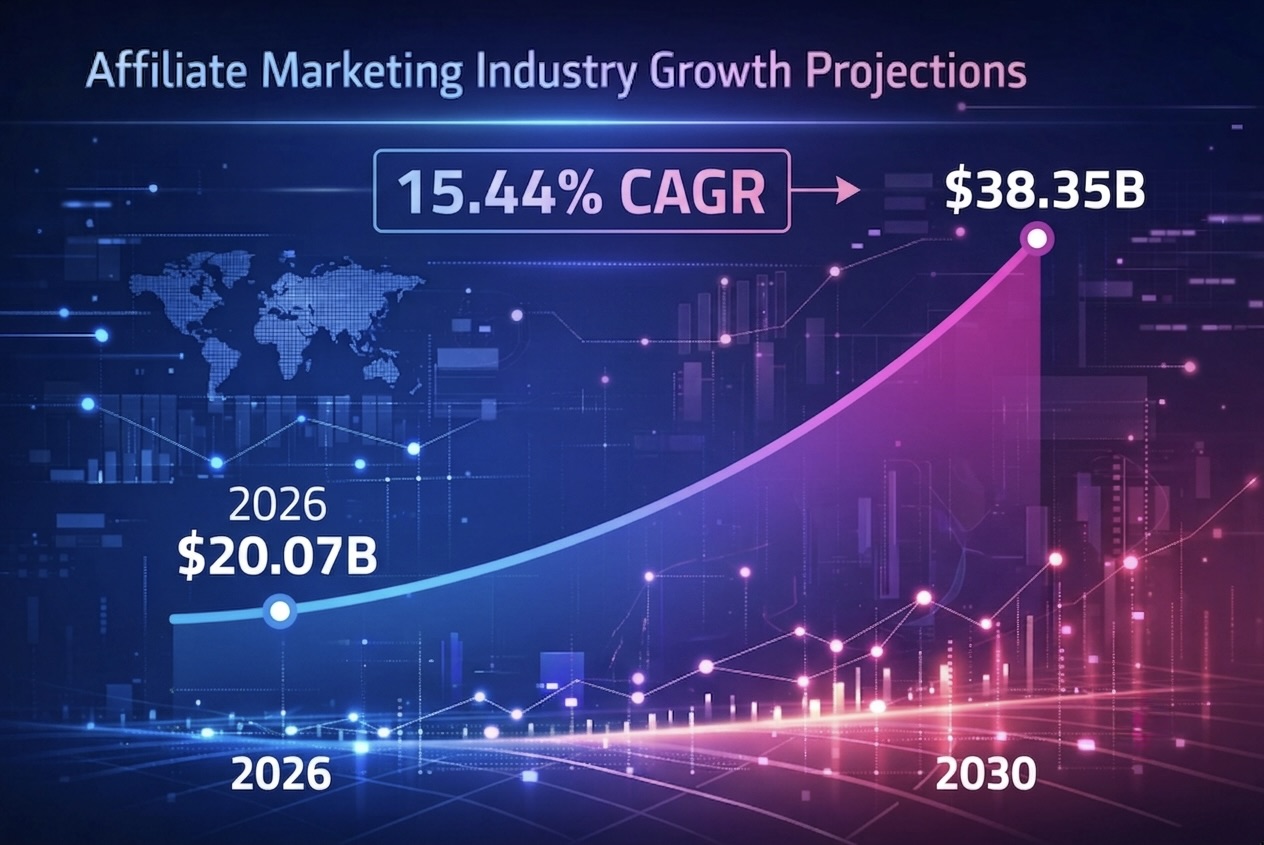 Prognozy wzrostu branży marketingu afiliacyjnego w latach 2025-2031