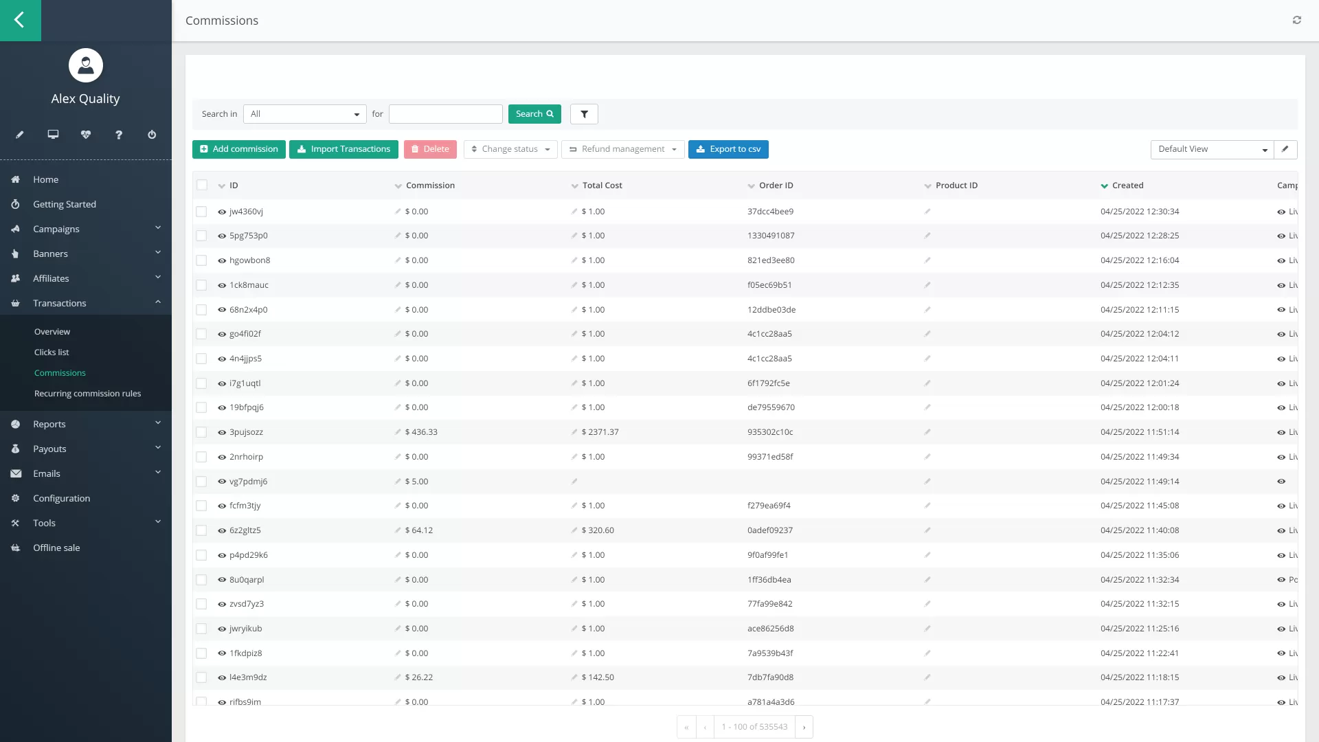 Post Affiliate Pro (wersja 5.11.19.7)
