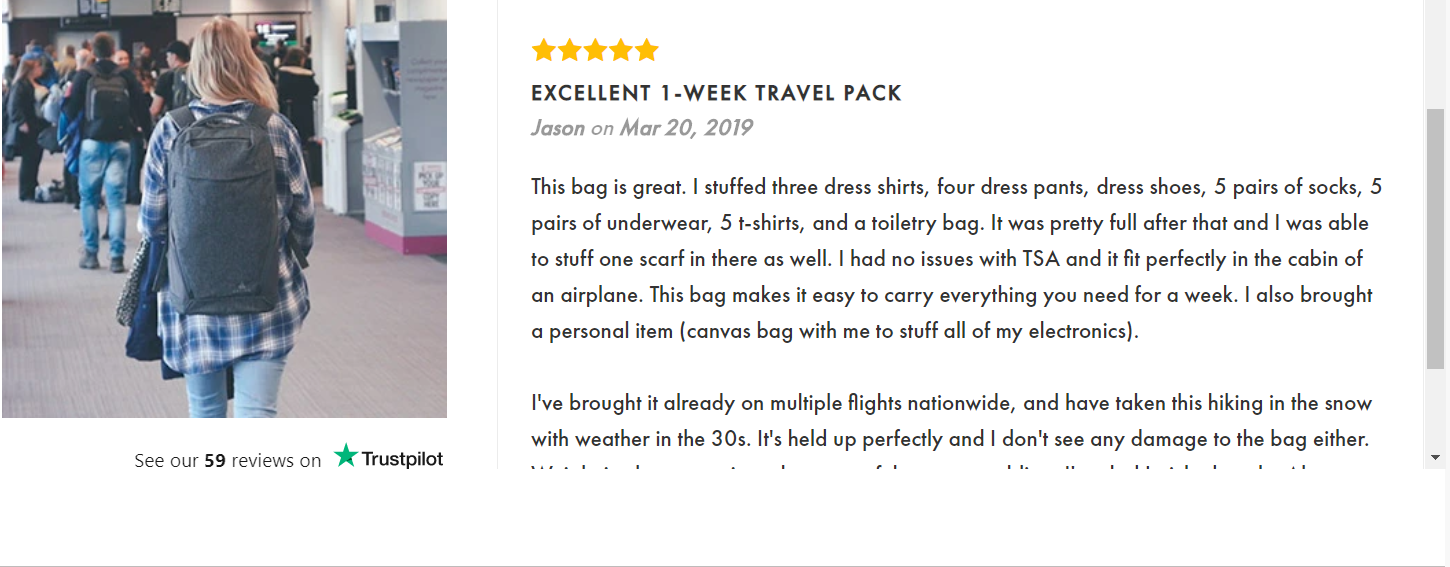 Arcido webshop interactive reviews