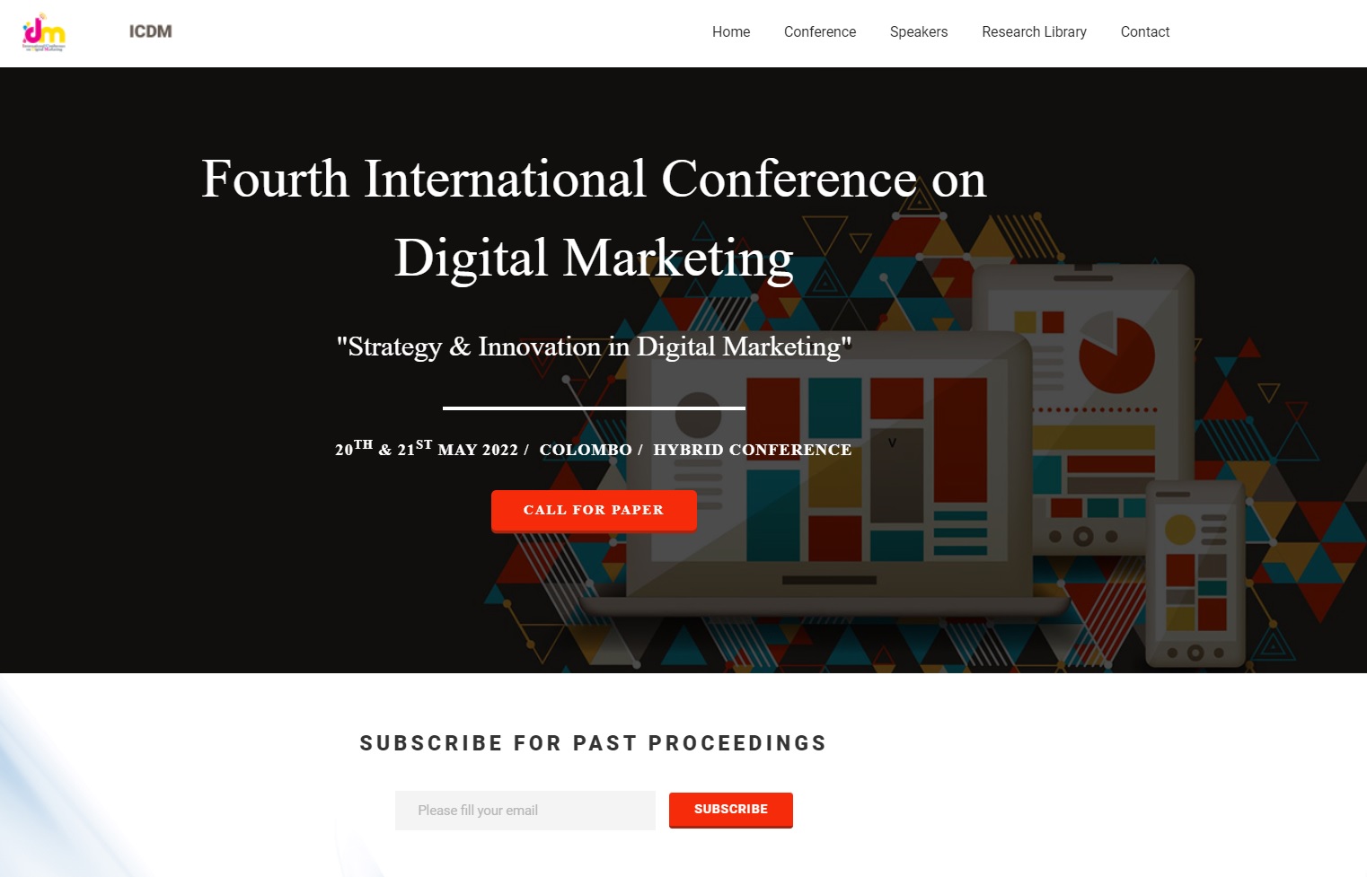 Fourth International Conference on Digital Marketing