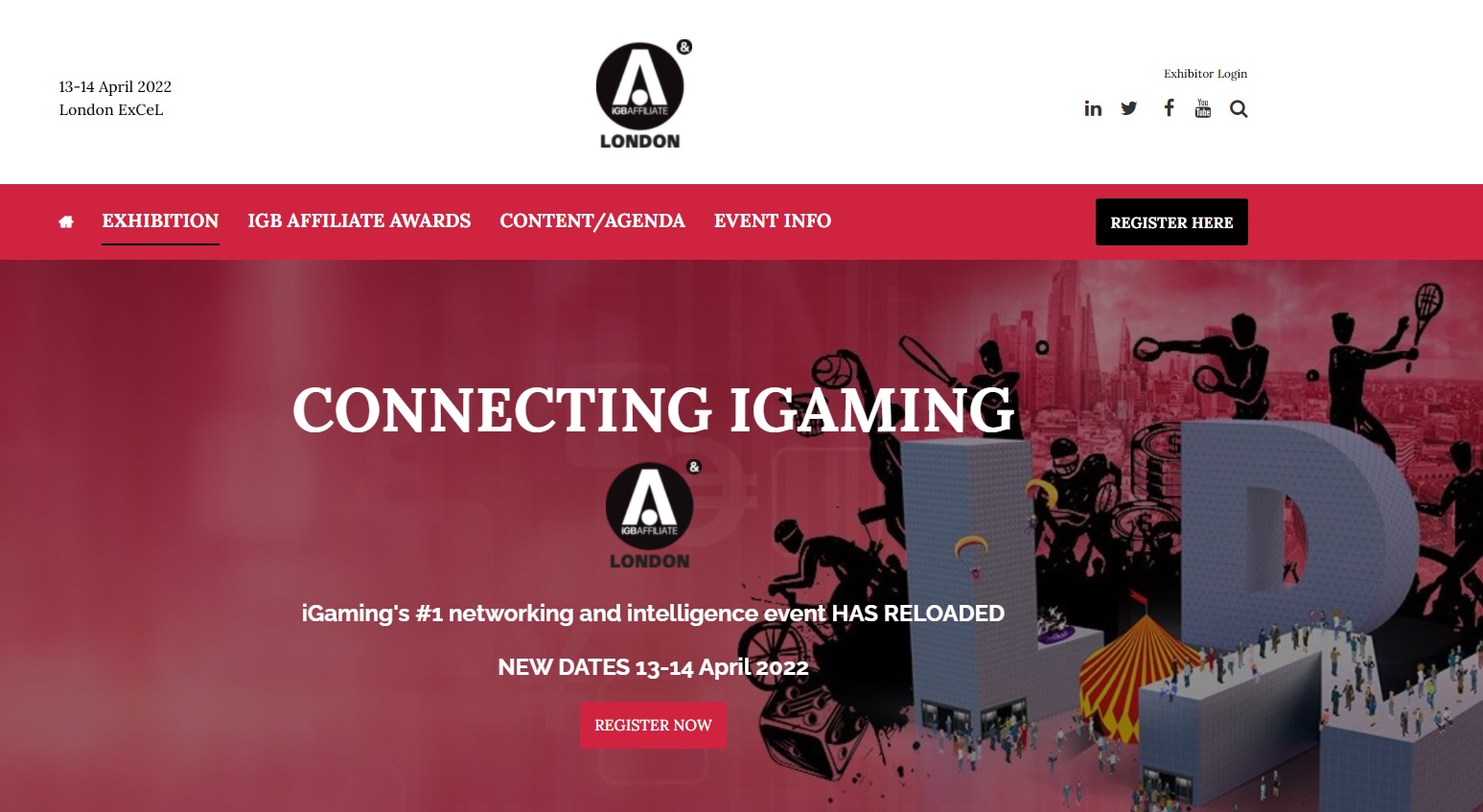 iGB Affiliate London homepage