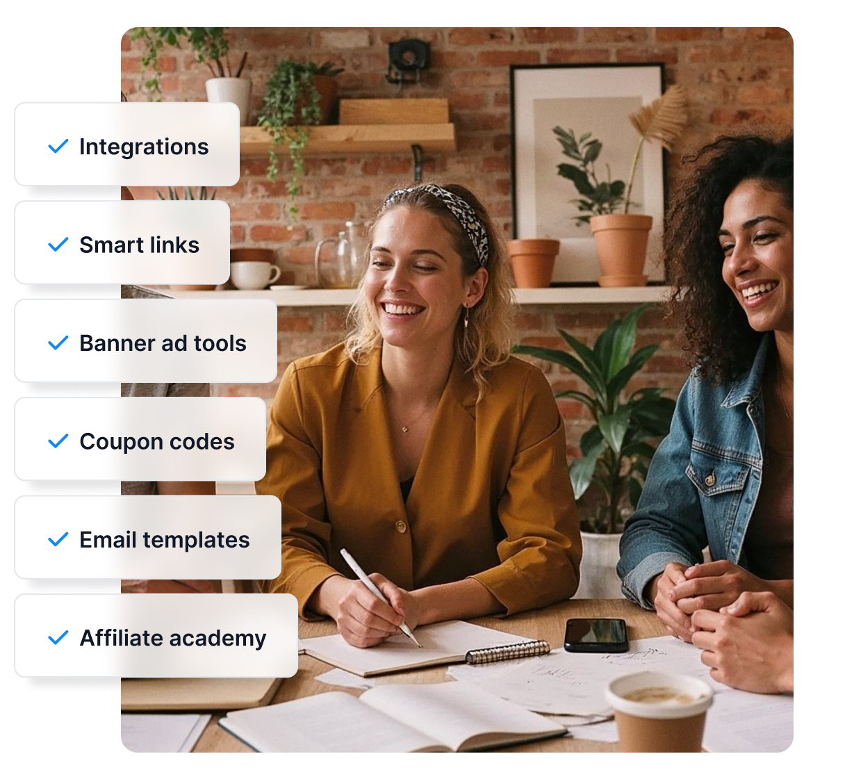 Post Affiliate Pro sprawia, że zarządzanie partnerami to pestka dzięki integracjom, inteligentnym linkom, materiałom promocyjnym i nie tylko.